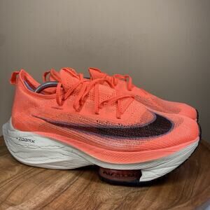 Nike Air Zoom Alphafly Next% Bright Orange Men Size11.5 Running Shoes CI9925-800